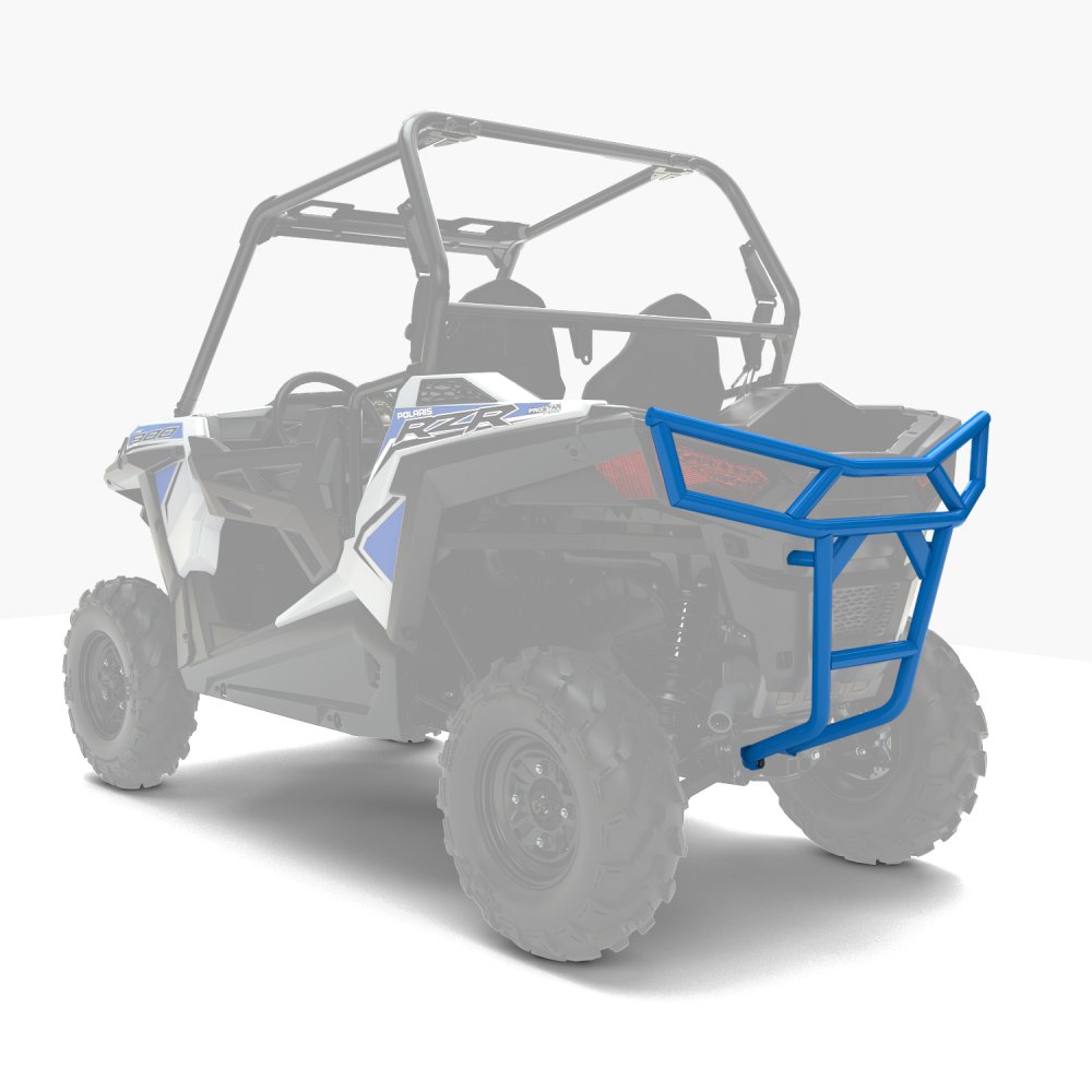 Polaris Rear Deluxe Bumper - Velocity Blue # 2881590-689